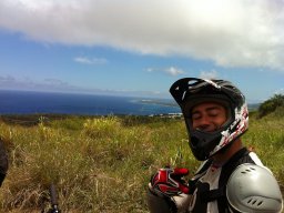 Descente du Maïdo en VTT